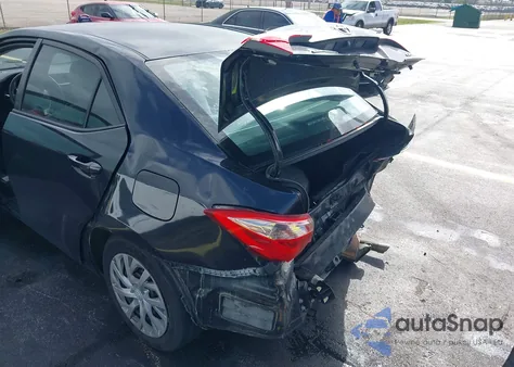 2017 Toyota Corolla Le из США, поврежденный, VIN 5YFBURHE6HP571950